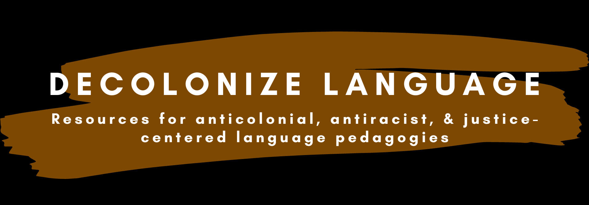 Decolonize Language